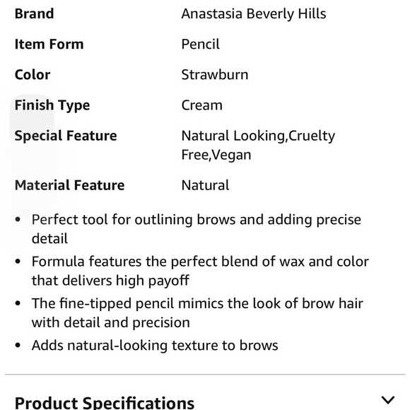 NWT: 2 Anastasia Beverly Hills Eye Brow Pencils:Medium Brown - Picture 7 of 9